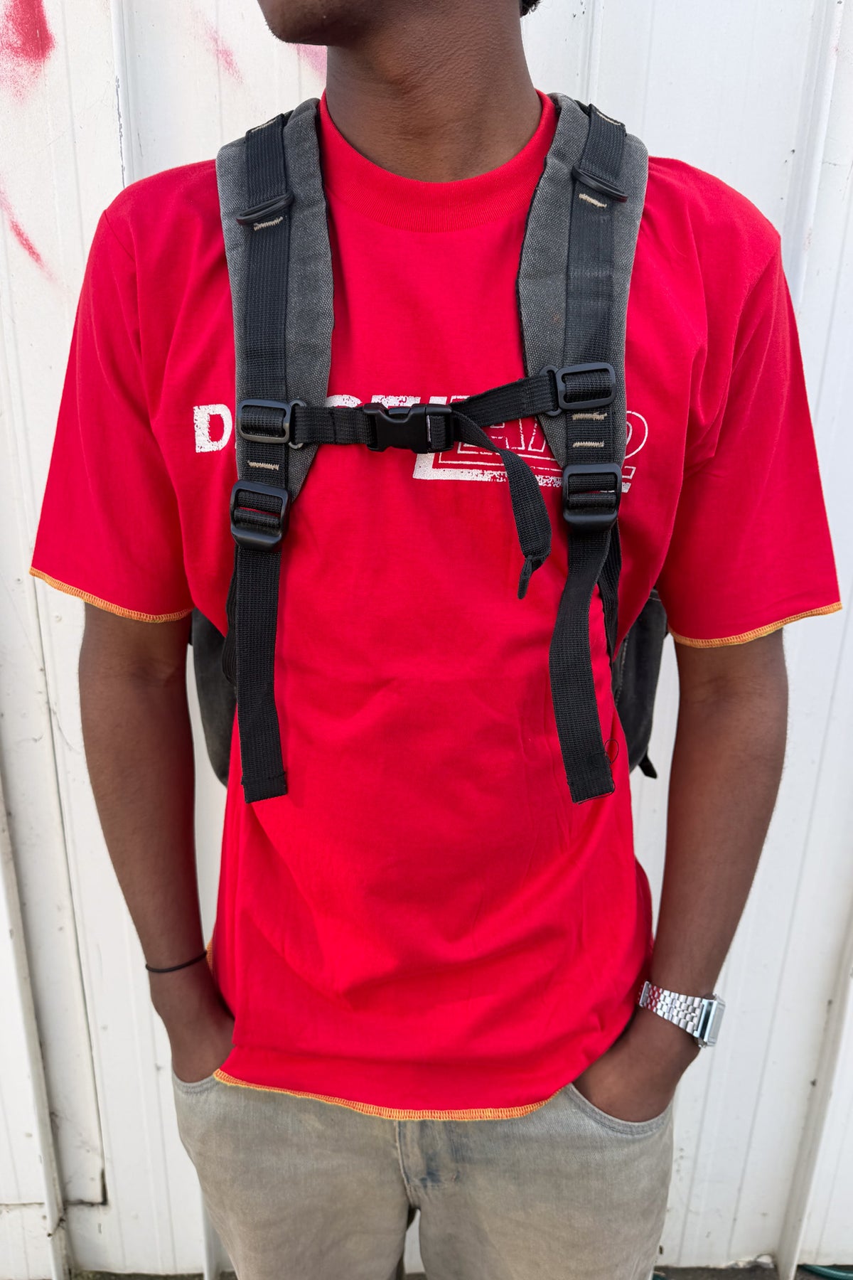 DIESEL black festival backpack ★