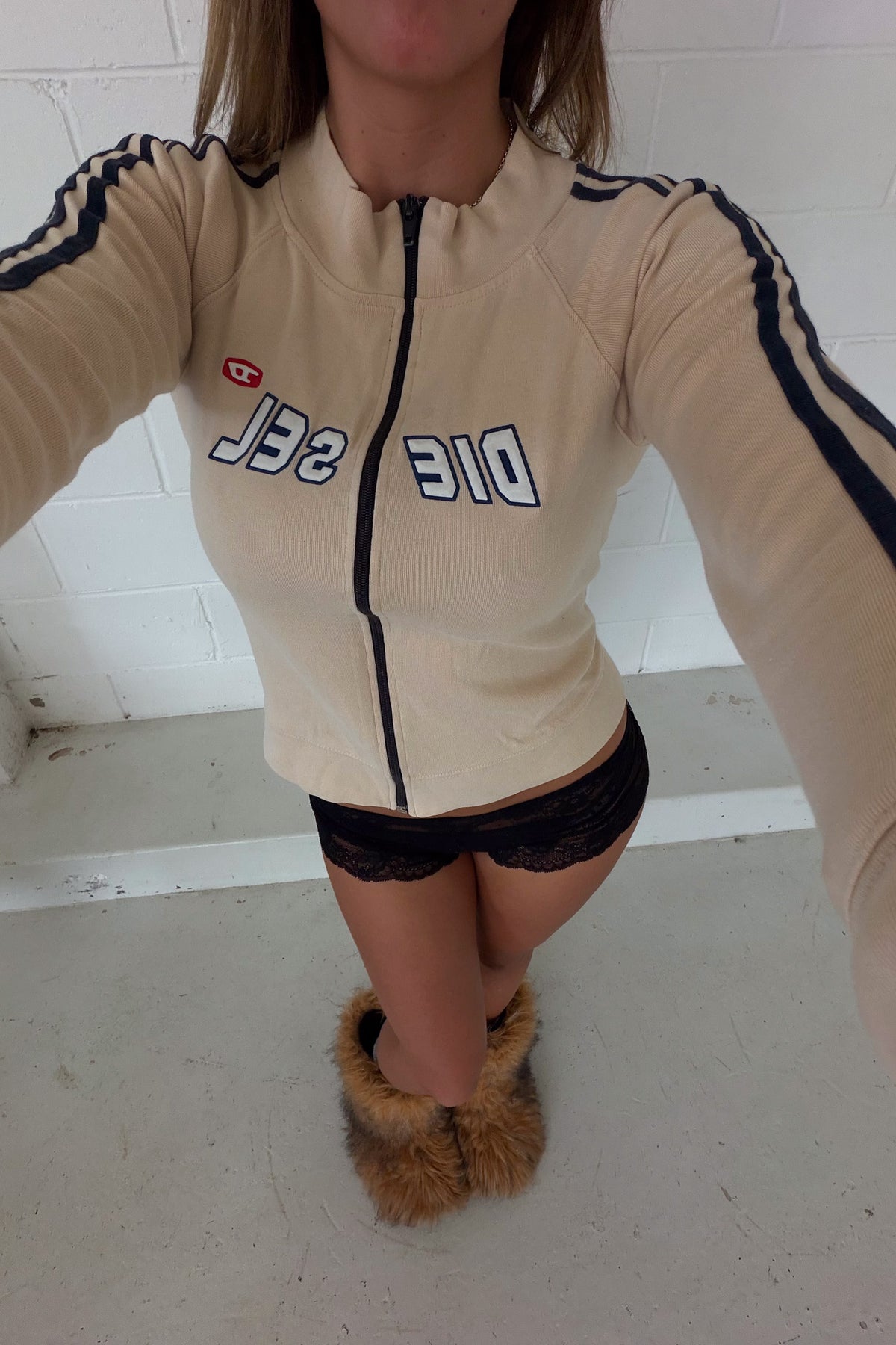 DIESEL track jacket ★ FREE SIZE