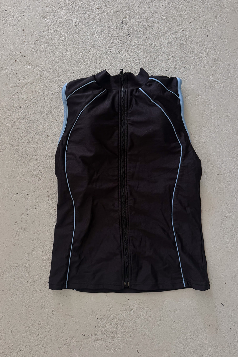 HEAD black & blue lined sport tank ★ Size estimated medium