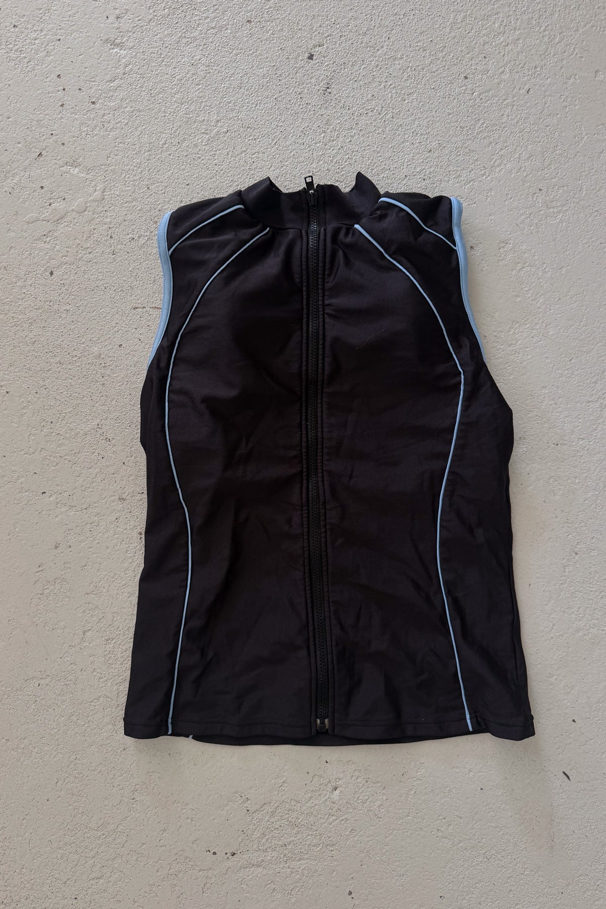HEAD black & blue lined sport tank ★ Size estimated medium