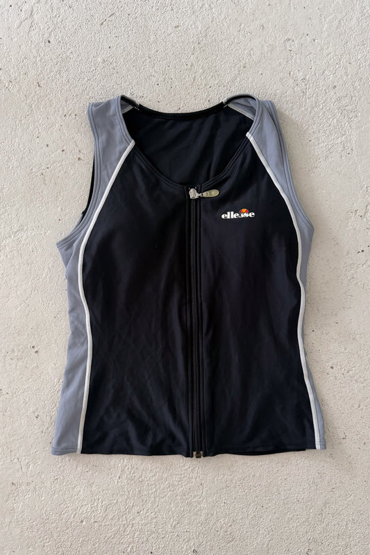 ELLESSE black & grey sport tank ★ Size estimated large