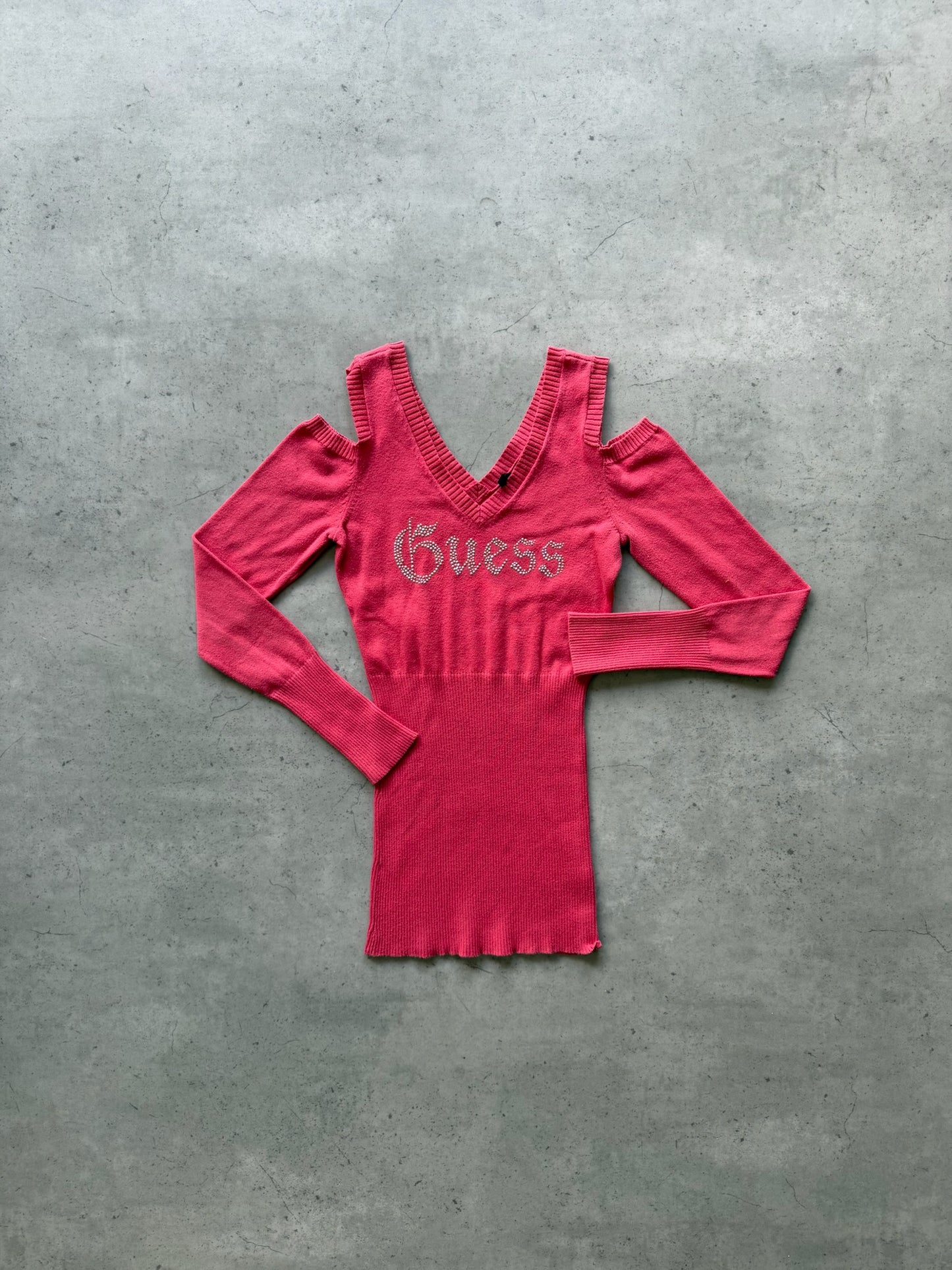 GUESS pink long sleeve top ★ Size est small