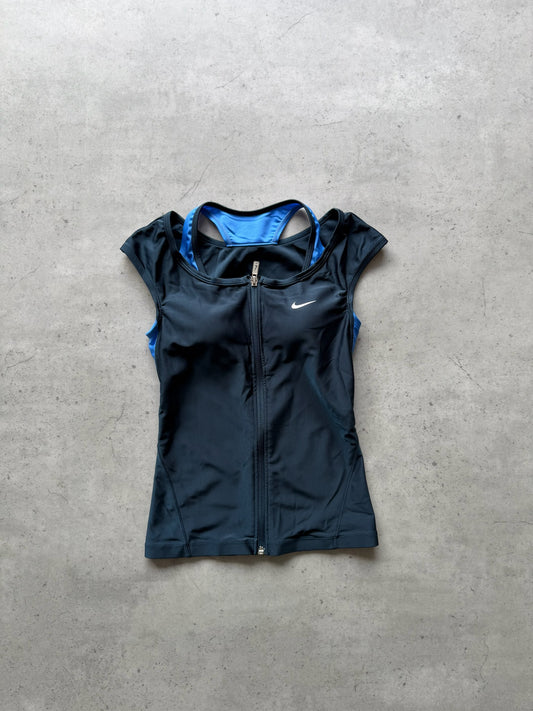 NIKE navy sport tank  ★ Size est medium