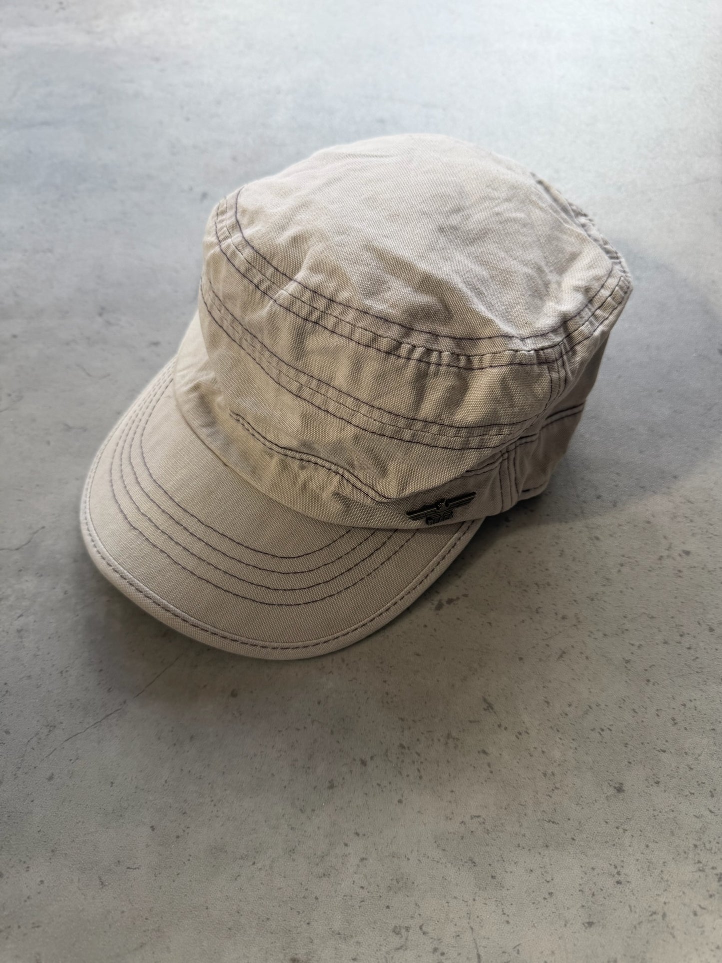 Cream cadet hat ★