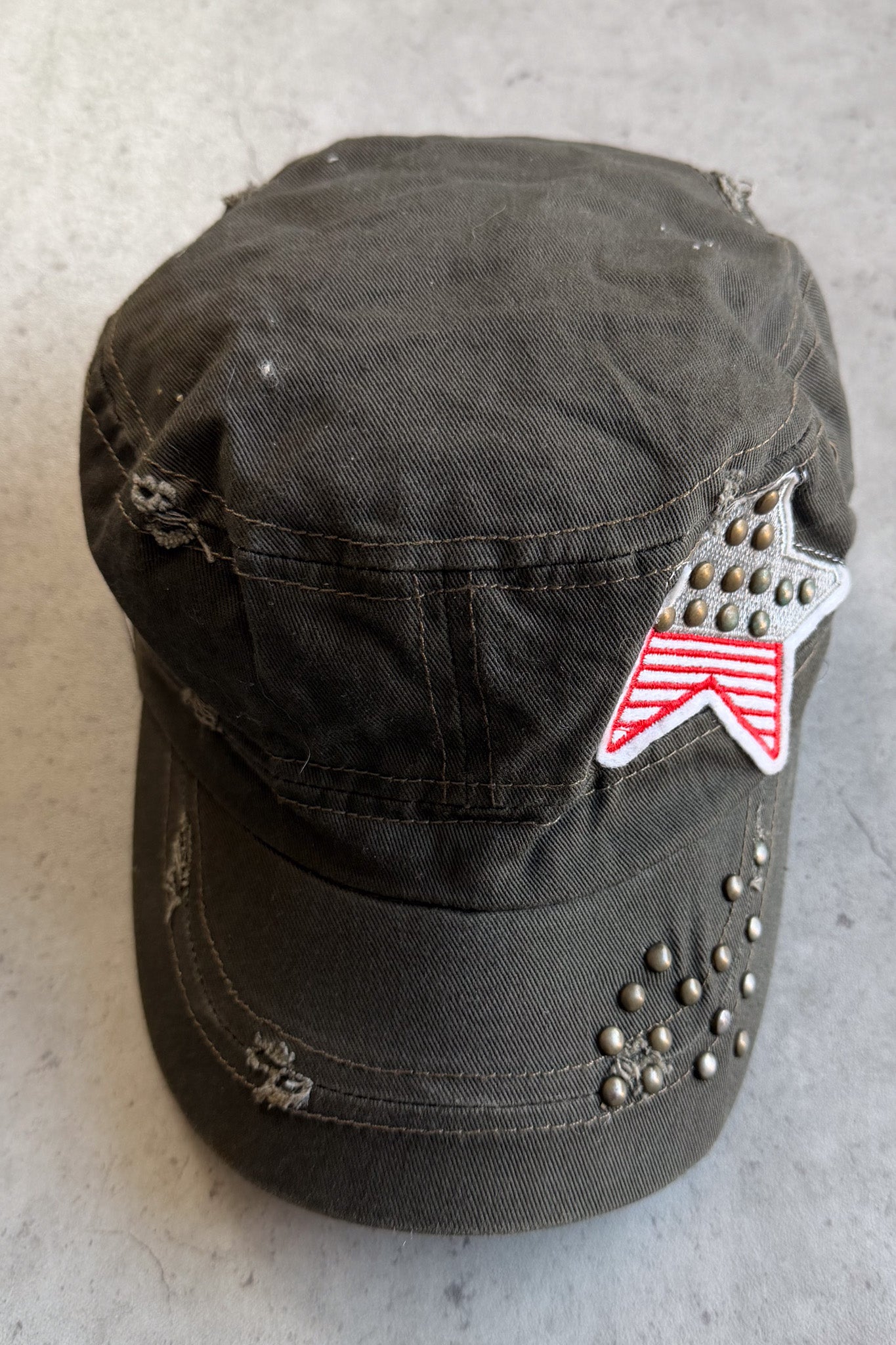 Khaki start cadet hat ★