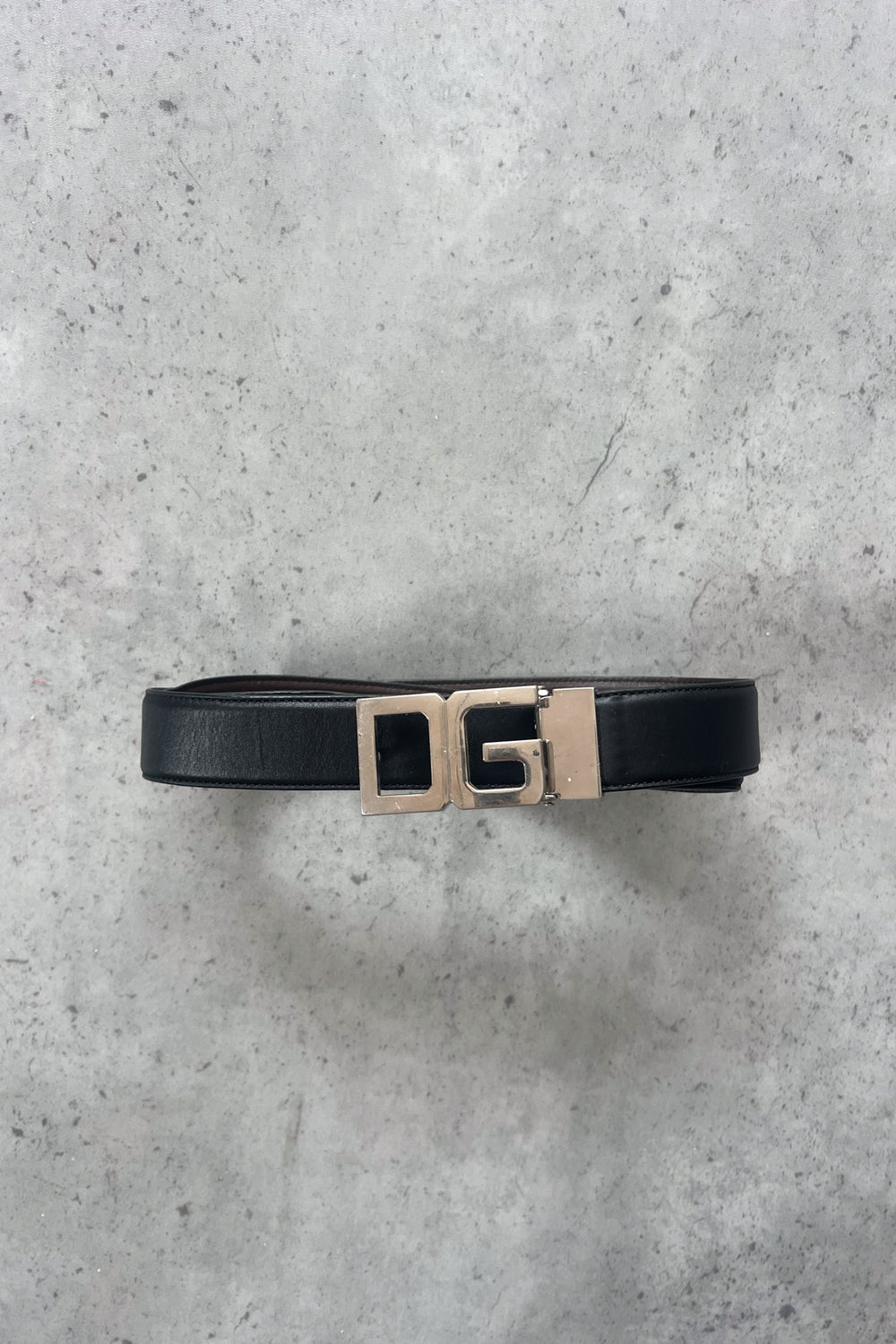 DOLCE AND GABBANA silver belt ★ 84cm