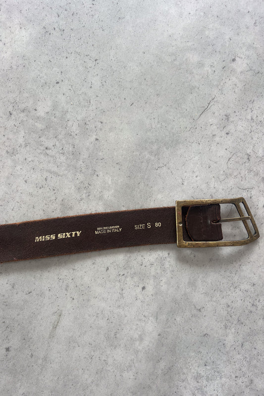 MISS SIXTY leather belt ★ Size labelled small