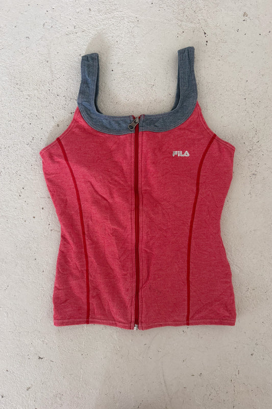 FILA red sport tank ★ Size estimated medium