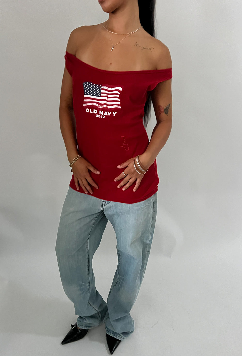 OLD NAVY red singlet
