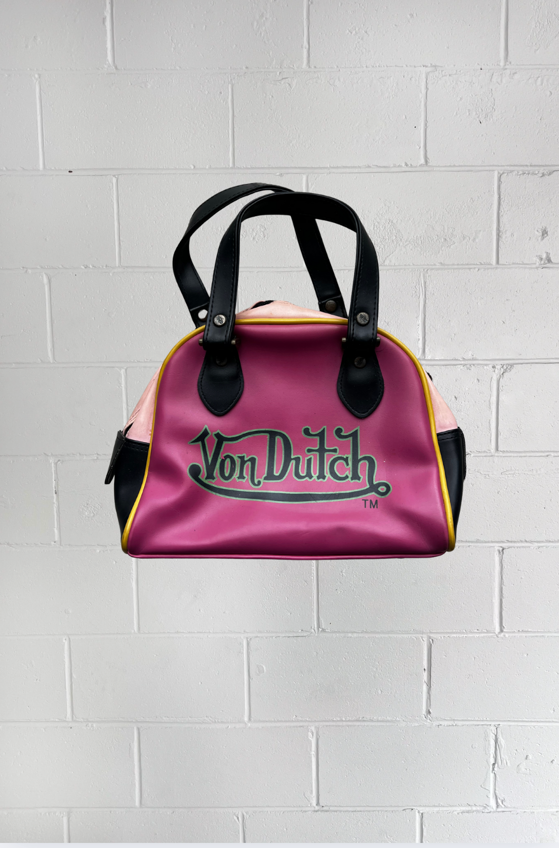 VON DUTCH  bag vintage bowling bag ★