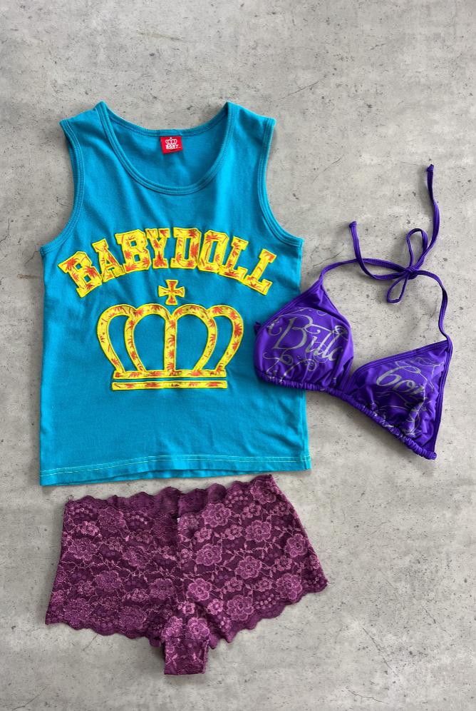 PURPLE festival lacey booty shorts ★ SIZES AVAILABLE